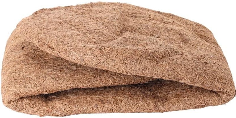 LAVZAN 24 inch Replaceable Coco Liner for Railing Basket Horse Trough Coco Liner for Window Box, Coco Liner for Fence Flower Baskets 100% Natural Coir Liners for Basket (24 in / 1Pc) - Image 4